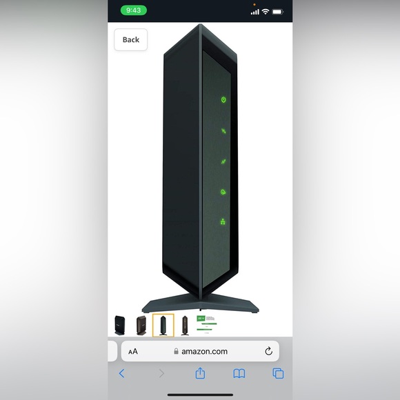 NETGEAR Cable Modem CM700 - Picture 8 of 9